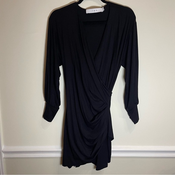 IRO Black Jomba Mini Dress Small - Picture 5 of 8